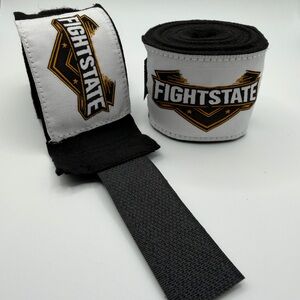 FightState Apparel Black Hand Wraps